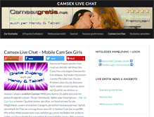 Tablet Screenshot of camsexgratis.net